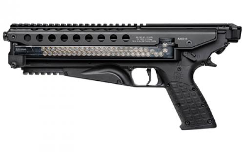 Kel-Tec P50, Pistol, Semi-automatic, 5.7X28MM, 9.6 Barrel, Threaded Barrel, Polymer, Black, Picatinny Rail, Ambidextrous Safety, 50 Rounds, Ambidextrous P50BLK