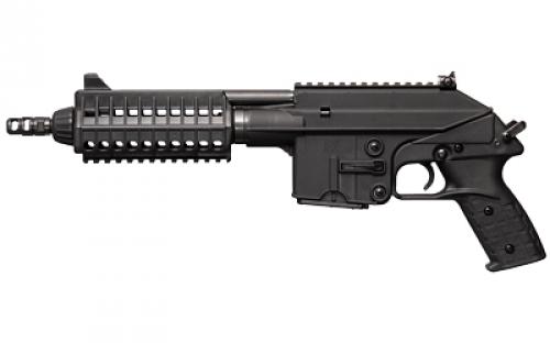 Kel-Tec PLR-16, Pistol, Semi-automatic, 223 Remington/556 NATO, 9.2 Barrel, Polymer, Black, Adjustable Sights, 10 Rounds, 1 Magazine, Muzzle Brake, Handguard PLR-16R