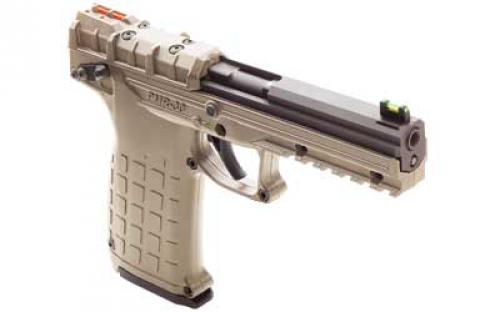 Kel-Tec PMR30, Single Action, Hammer Fired, Semi-automatic, Polymer Frame Pistol, Full Size, 22 WMR, 4.3 Barrel, Tan, Fiber Optic Sights, 30 Rounds, 1 Magazine PMR30BTAN