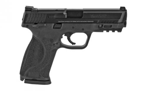 Smith & Wesson Law Enf M&P M2.0, Striker Fired, Semi-automatic, Polymer Frame Pistol, Full Size, 40 S&W, 4.25" Barrel, Armornite Finish, Black, Aggressive Grip Texture, Night Sights, Thumb Safety, 15 Rounds, 3 Magazines 11647