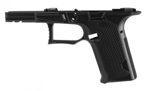 Lone Wolf Distributors Dusk19 Textured Frame, Bare, Striker Fired, Semi-automatic, Compact, Fits 3rd and 4th Generation Glock 19 Slides, Matte Finish, Black, Integral Locking System LONELWD-CCS-BARE-BLK