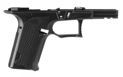 Lone Wolf Distributors Dusk19 Textured Frame, Bare, Striker Fired, Semi-automatic, Compact, Fits 3rd and 4th Generation Glock 19 Slides, Matte Finish, Black, Integral Locking System LONELWD-CCS-BARE-BLK