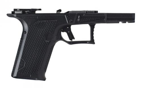Lone Wolf Distributors Dusk19 Textured Frame, Built, Striker Fired, Semi-automatic, Compact, Fits 3rd and 4th Generation Glock 19 Slides, Matte Finish, Black, Integral Locking System LONELWD-CCS-BUILT-BLK