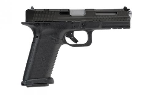Lone Wolf Distributors LTD17 V2 RMR, Striker Fired, Semi-automatic, Polymer Frame Pistol, Full Size, 9MM, 4" Stainless Barrel, Matte Finish, Black Slide, Black Frame, 3 Dot Sights, Optics Ready, Flared Magwell, 17 Rounds, 1 Magazine, Includes Hardcase LWD-LTD17-V2-RMR-BLK