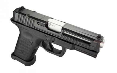 Lone Wolf Distributors LTD19 V1 RMR, Striker Fired, Semi-automatic, Polymer Frame Pistol, Compact, 9MM, 4 Stainless Barrel, Matte Finish, Black, 3 Dot Sights, Flared magwell, Optics Ready, 15 Rounds, 1 Magazine, Includes Hard Case LWD-LTD19-V1-RMR-BLK