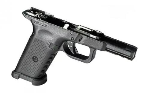 Lone Wolf Distributors Timber Wolf, Built Polymer Pistol Frame, Striker Fired, Semi-automatic, Polymer Frame Pistol, Full Size, 9MM/40 S&W/357 SIG, Black, Integral Locking System, Fits Gen3/Gen4 Glock 19/23/32/38 Slides LWD-TWC-F-TX