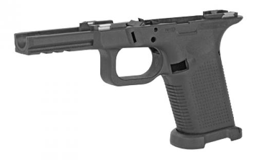 Lone Wolf Distributors Timber Wolf, Bare Polymer Pistol Frame, Striker Fired, Semi-automatic, Polymer Frame Pistol, Compact Grip, 9MM/40 S&W/357 SIG, Black, Integral Locking System, Fits Gen3/Gen4 Glock 17/22/31/34/35/17L/24/37 Slides LWD-TWF3-BARE
