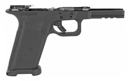 Lone Wolf Distributors Timber Wolf, Built Polymer Pistol Frame, Striker Fired, Semi-automatic, Polymer Frame Pistol, Large Frame w/ Texture, 45 ACP/10MM, Black, Integral Locking System, Fits Gen3/Gen4 Glock 20/21/40/41 Slides LWD-TWL1-BUILT