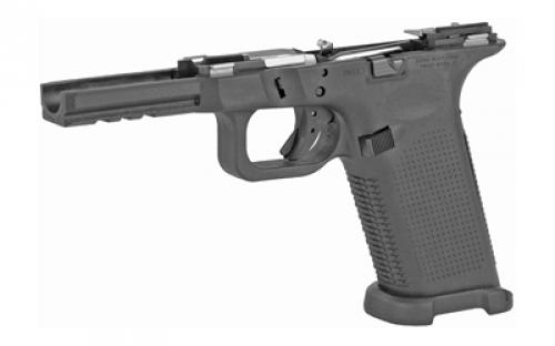 Lone Wolf Distributors Timber Wolf, Built Polymer Pistol Frame, Striker Fired, Semi-automatic, Polymer Frame Pistol, Large Frame w/ Texture, 45 ACP/10MM, Black, Integral Locking System, Fits Gen3/Gen4 Glock 20/21/40/41 Slides LWD-TWL1-BUILT