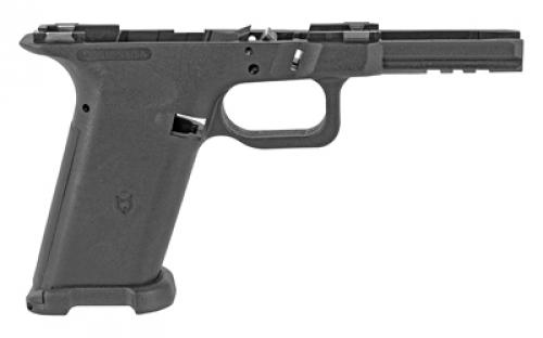 Lone Wolf Distributors Timber Wolf, Bare Polymer Pistol Frame, Striker Fired, Semi-automatic, Polymer Frame Pistol, Large Frame w/ No Texture, 45 ACP/10MM, Black, Integral Locking System, Fits Gen3/Gen4 Glock 20/21/40/41 Slides LWD-TWL2-BARE