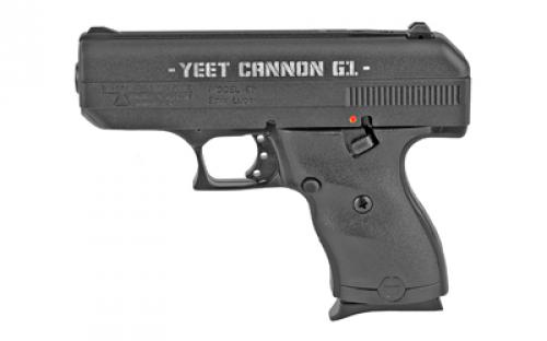 Hi-Point Firearms Model C-9 Yeet Cannon, Striker Fired, Semi-automatic, Polymer Frame Pistol, Compact, 9MM, 3.5 Barrel, Matte Finish, Black, Polymer Grips, 3 Dot Sights, 8 Rounds, 1 Magazine 916G1YC