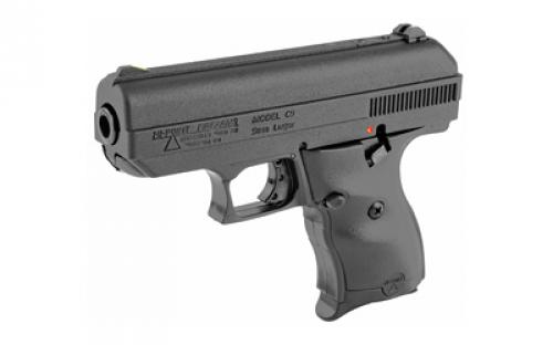Hi-Point Firearms Model C-9, Striker Fired, Semi-automatic, Polymer Frame Pistol, Compact, 9MM, 3.5" Barrel, Black, Polymer Grips, 3 Dot Sights, 8 Rounds, 1 Magazine, Hard Case 916HC