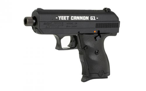 Hi-Point Firearms C-9, Yeet Cannon, Striker Fired, Semi-automatic, Polymer Frame Pistol, Compact, 9MM, 3.5" Threaded Barrel, Matte Finish, Black, 3 Dot Sights, 8 Rounds, 1 Magazine 916G1YCTB