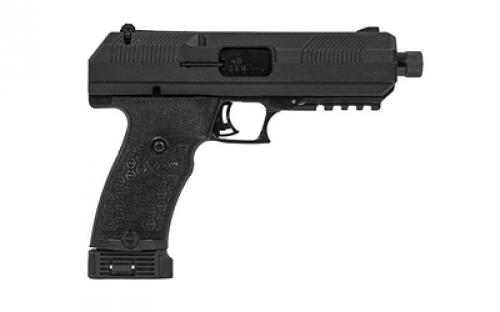 Hi-Point Firearms JCP Gen 2, Semi-automatic, Striker Fired, Polymer Framed Pistol, Full Size, 40 S&W, 5.2 Threaded Barrel, Threaded .578x28, Matte Finish, Black, 10 Rounds, 1 Magazine JCP40G2
