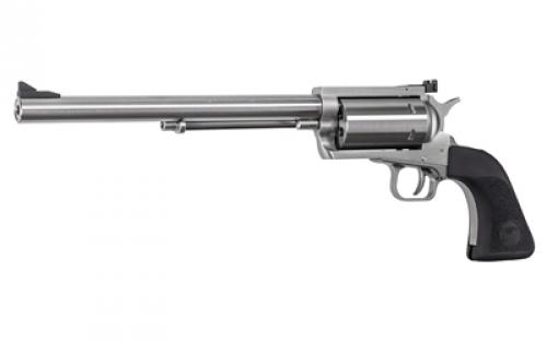 Magnum Research BFR, Single Action, Revolver, Large Frame, 30-30 Winchester, 10" Barrel, Stainless Steel, Black Hogue Grips, Fixed Front and LPA Rear Adjustable Sights, 6 Rounds BFR30-30-6