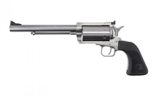 Magnum Research BFR, Single Action, Revolver, Large Frame, 30-30 Winchester, 7.5 Barrel, Stainless Steel, Black Hogue Grips, Fixed Front and LPA Rear Adjustable Sights, 6 Rounds BFR30-307-6