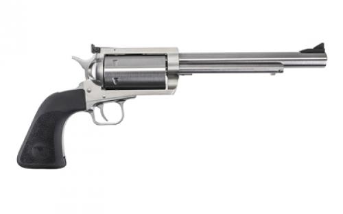 Magnum Research BFR, Single Action, Revolver, Large Frame, 30-30 Winchester, 7.5" Barrel, Stainless Steel, Black Hogue Grips, Fixed Front and LPA Rear Adjustable Sights, 6 Rounds BFR30-307-6
