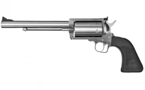 Magnum Research BFR, Single Action, Revolver, Large Frame, 44 Magnum, 7.5 Barrel, Stainless Steel, Silver, Rubber Grips, Fixed Front and LPA Rear Adjustable Sights, 6 Rounds BFR44MAG7-6