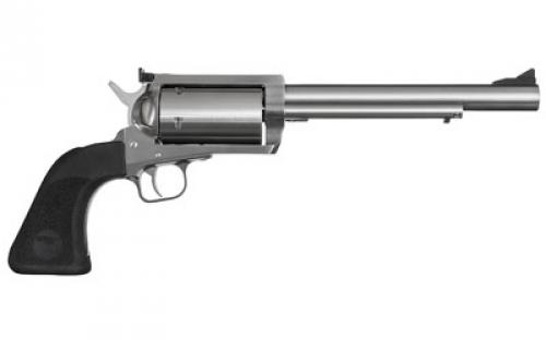 Magnum Research BFR, Single Action, Revolver, Large Frame, 45-70 Government, 7.5" Barrel, Stainless Steel, Silver, Rubber Grips, Fixed Front and LPA Rear Adjustable Sights, 5 Rounds BFR45-707