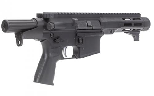 Maxim Defense Industries MD15, Semi-automatic, Pistol, 556NATO, 5.5" Barrel, Anodized Finish, Black, Maxim Defense HATEBRAKE, M-LOK Free Float Handguard, ALG Combat Trigger, Reptilia Grip, 20 Rounds, 1 Magazine MXM-48581