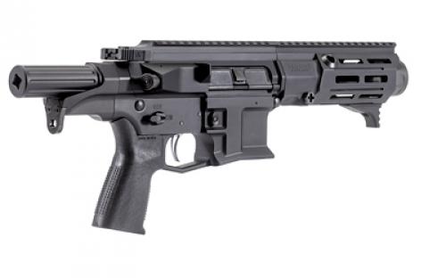 Maxim Defense Industries SPS 505 PDX, Semi-automatic Pistol, AR, 7.62X39, 5.5 Barrel, Anodized Finish, Black, M-Lok Compatible Handguard, HATEBRAKE Muzzle Brake, ALG Combat Trigger, SCW Pistol System, Manual Safety, 20 Rounds, 1 Magazine MXM-50801
