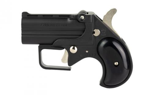 Old West Short Bore, Derringer, 380 ACP, 2.75 Barrels, Matte Finish, Black, Synthetic Grips, Black, 2 Rounds, Guardian Package, Trigger Guard SBG380BB