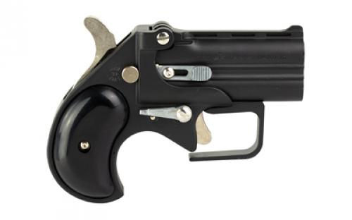 Old West Short Bore, Derringer, 38 Special, 2.75" Barrels, Matte Finish, Black, Synthetic Grips, Black, 2 Rounds, Guardian Package, Trigger Guard SBG38BB