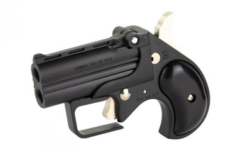 Old West Short Bore, Derringer, 38 Special, 2.75" Barrels, Matte Finish, Black, Synthetic Grips, Black, 2 Rounds, Guardian Package, Trigger Guard SBG38BB