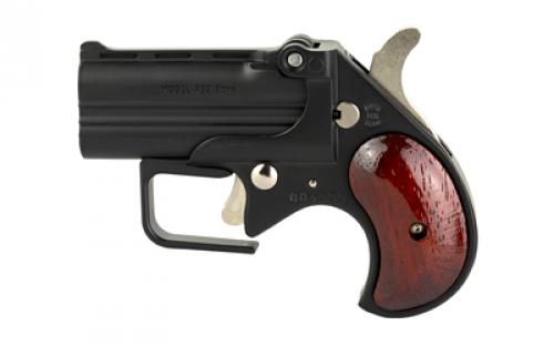 Old West Short Bore, Derringer, 380 ACP, 2.75 Barrels, Matte Finish, Black, 2 Rounds, Guardian Package, Trigger Guard SBG9BR