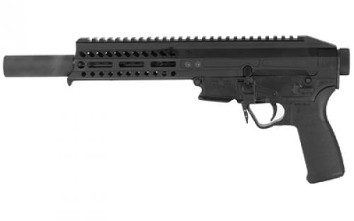 Patriot Ordnance Factory Rebel, Semi-automatic, AR, 22 LR, 7 Barrel, Enhanced Pressure Device, Black, Quick Detach End Cap, Monolithic M-LOK Handguard, 10 Rounds, 1 Magazine, BLEM (Scratches on Firearm) 01837