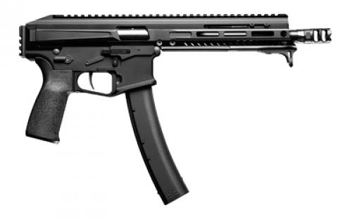 Patriot Ordnance Factory Phoenix, Semi-automatic Pistol, AR Pistol, 9MM, 8 Barrel, Anodized Finish, Black, M-LOK Free Float Rail, Quick Detach End Cap, 1 Magazine, 35 Rounds 01838