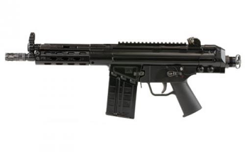 PTR Industries PTR-91 PDWR, Pistol, Semi-automatic, 308 Winchester, 8.5 Barrel, Steel, Black, Polymer Pistol Grip, Welded Scope Mount, 20 Rounds, 1 Magazine, Removable 5/8X24 Flash Hider, Tactical Handguard PTR105