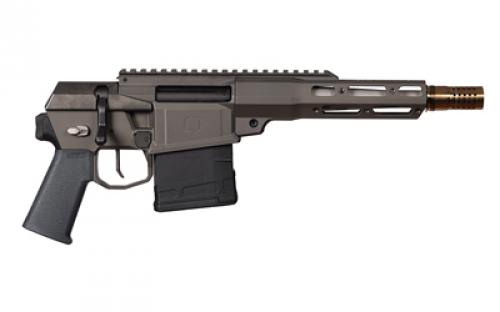 Q The Fix, Bolt Action Pistol, 8.6 Blackout, 8 Barrel, Threaded M18-1.5, Clear Anodized Finish, Black, Free Float Q-Sert Handguard, 10 Rounds, 1 Magazine, Product Finishes, Shade Variations and Other Imperfections Are Normal Due to the Manufacturing Process FIX-86-8IN-PISTOL-NB