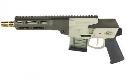 Q Mini Fix, Bolt Action, Pistol, 300 Blackout, 8 Threaded Barrel, Clear Anodized Finish, Black Accents, 10 Rounds, 1 Magazine, Product Finishes, Shade Variations and Other Imperfections Are Normal Due to the Manufacturing Process, Optic and Suppressor Not Included MINIFIX-300BLK-8IN-PISTOL-NB