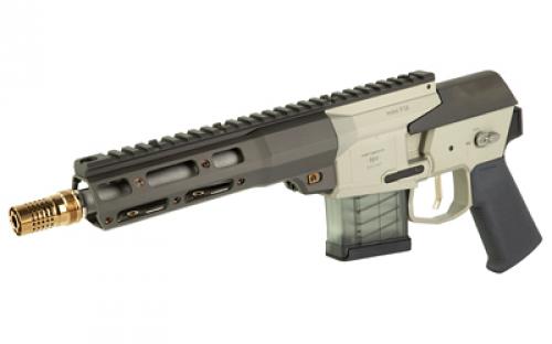 Q Mini Fix, Bolt Action, Pistol, 300 Blackout, 8" Threaded Barrel, Clear Anodized Finish, Black Accents, 10 Rounds, 1 Magazine, Product Finishes, Shade Variations and Other Imperfections Are Normal Due to the Manufacturing Process, Optic and Suppressor Not Included MINIFIX-300BLK-8IN-PISTOL-NB