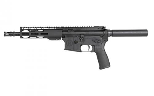 Radical Firearms RF-15, Semi-automatic, AR Pistol, 223 Remington/556NATO, 7.5 M4 Profile Threaded Barrel, Anodized Finish, Black, Pistol Length Gas System, A2 Flash Hider, MFT Engage V2 Grip, 7 M-LOK Handguard, 30 Rounds, 1 Magazine RF00133