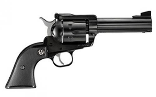 Ruger Blackhawk, Single Action, Revolver, 357 Magnum, 4.6 Barrel, Alloy Steel, Blued Finish, Black Checkered Hard Rubber Grips, Ramp Front and Adjustable Rear Sights, 6 Rounds 00306