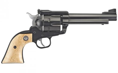 Ruger Blackhawk, Convertible, TALO Edition, Single Action, Revolver, 357 Magnum/9MM, 5.5 Barrel, Steel, Blued Finish, Birdseye Maple Grips, Ramp Front and Adjustable Rear Sights, 6 Rounds 00333