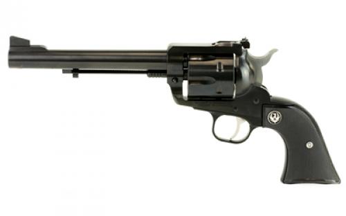 Ruger Blackhawk, Single Action, Revolver, 41 Remington Magnum, 6.5 Barrel, Alloy Steel, Blued Finish, Black Checkered Hard Rubber Grips, Ramp Front and Adjustable Rear Sights, 6 Rounds 00406