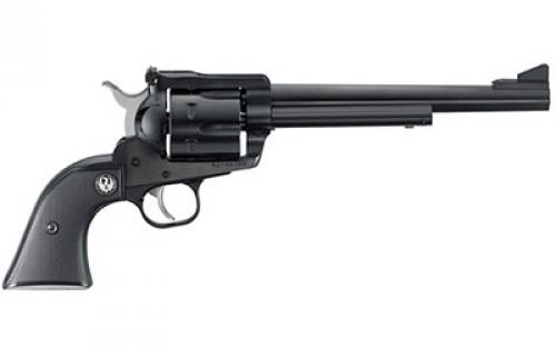 Ruger Blackhawk, Single Action, Revolver, 30 Carbine, 7.5 Barrel, Alloy Steel, Blued Finish, Black Checkered Hard Rubber Grips, Ramp Front and Adjustable Rear Sights, 6 Rounds 00505