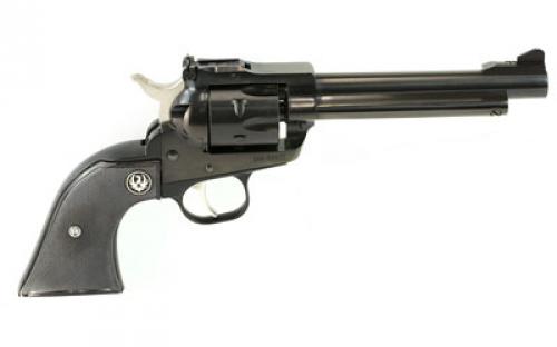 Ruger Single-Six Convertible, Single Action, Revolver, 22LR/22 WMR, 5.5" Barrel, Alloy Steel, Blued Finish, Black Checkered Hard Rubber Grips, Adjustable Rear & Ramp Front Sight, 6 Rounds 00621