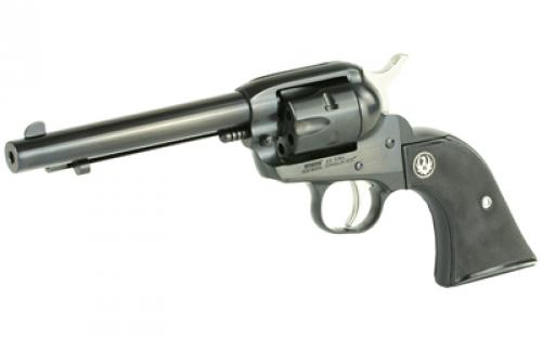 Ruger Single-Six Convertible, Single Action, Revolver, 22LR/22 WMR, 5.5" Barrel, Alloy Steel, Blued Finish, Black Checkered Hard Rubber Grips, Blade Front and Fixed Rear Sights, 6 Rounds 00629