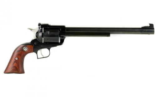 Ruger Super Blackhawk Standard, Single Action, Revolver, 44 Magnum, 10.5" Barrel, Alloy Steel, Blued Finish, Hardwood Grips, Adjustable Rear & Ramp Front Sight, 6 Rounds 00807