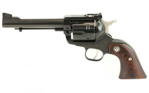 Ruger Super Blackhawk Standard, Single Action, Revolver, 44 Magnum, 5.5 Barrel, Alloy Steel, Blued Finish, Hardwood Grips, Adjustable Rear & Ramp Front Sight, 6 Rounds 00810
