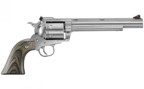 Ruger Super Blackhawk Hunter, Single Action, Revolver, 44 Magnum, 7.5 Barrel, Stainless Steel, Satin Finish, Silver, Black Laminate Grips, Adjustable Rear & Ramp Front Sight, 6 Rounds 00860