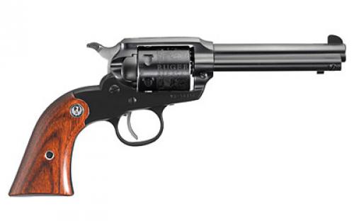 Ruger Bearcat, Single Action, Revolver, 22LR, 4.2 Barrel, Alloy Steel, Blued Finish, Hardwood Grips, Blade Front and Integral Rear Sights, 6 Rounds 00912