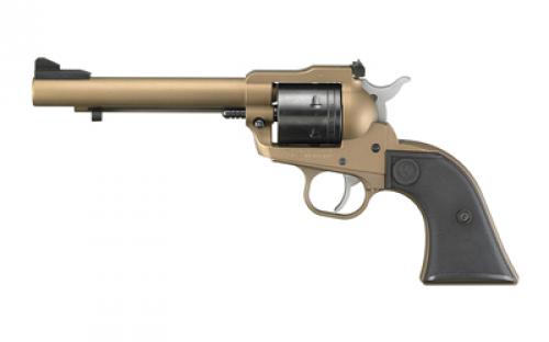 Ruger Super Wrangler, Revolver, Single Action, 22 LR/22 WMR, 5.5 Barrel, Cerakote Finish, Bronze, Synthetic Grips, Adjustable Sights, 6 Rounds, 2 Cylinders, (1)-22WMR and (1)-22LR 2034