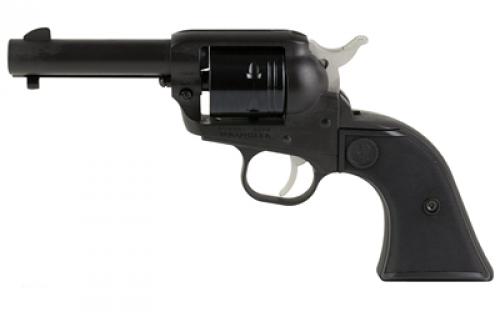 Ruger Wrangler, Single Action Only, Revolver, 22LR, 3.75 Barrel, Aluminum Alloy Frame, Cerakote Finish, Black, Black Synthetic Grips, Integral Notch Rear Sight/Blade Front Sight, Transfer Bar Safety, 6 Rounds 2052