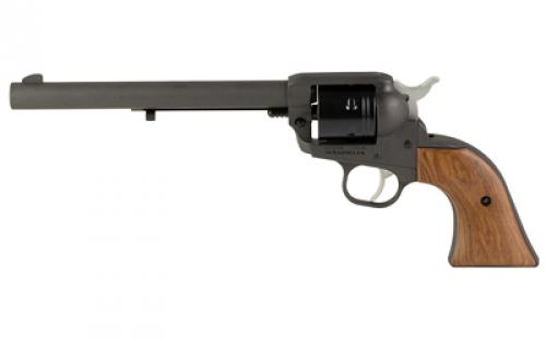 Ruger Wrangler, TALO Edition, Single Action, Revolver, 22LR, 7.5 Barrel, Alloy, Cerakote Finish, Cobalt, Walnut Grips, Blade Front and Integral Rear Sights, 6 Rounds, DeSantis Wild Hog Holster Included 02058