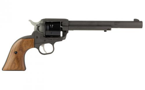 Ruger Wrangler, TALO Edition, Single Action, Revolver, 22LR, 7.5" Barrel, Alloy, Cerakote Finish, Cobalt, Walnut Grips, Blade Front and Integral Rear Sights, 6 Rounds, DeSantis Wild Hog Holster Included 02058